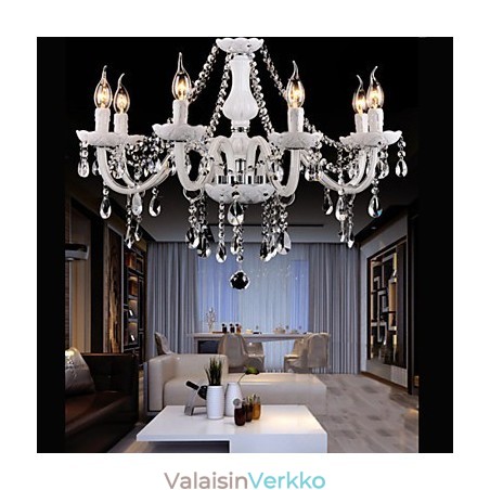 Kattokruunu Crystal Modern 6 Lights Contemporary Glass Kattokruunu Crystal Modern 6 Lights Contemporary Glass