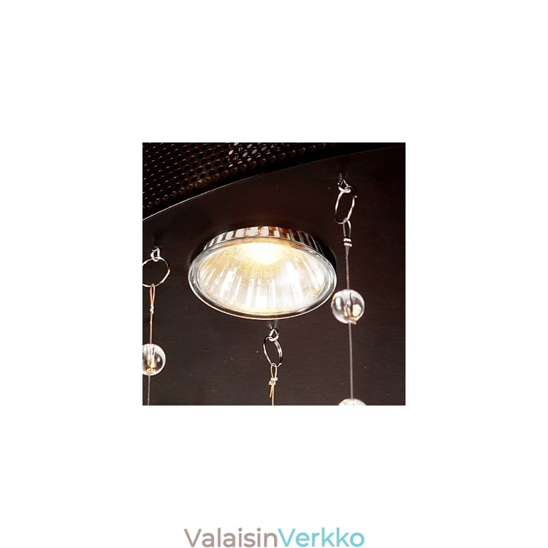 Moderni puolitaskuteline, jossa on 3 Lights Butterfly -varjostin