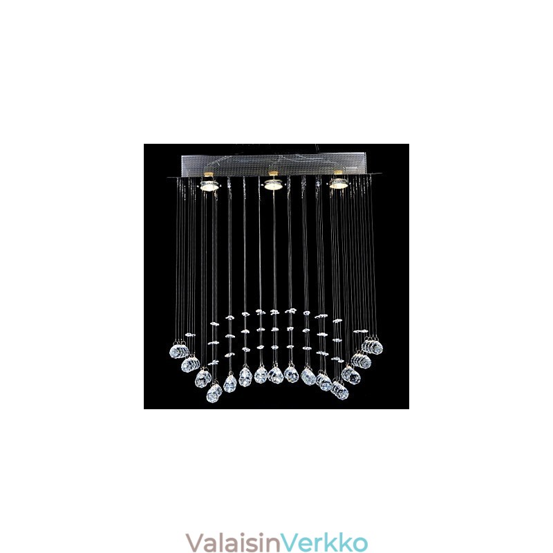 Perinteinen klassinen Crystal Crystal Crystal Metal Uppoteline