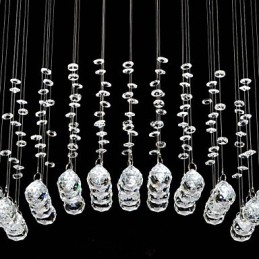 Perinteinen klassinen Crystal Crystal Crystal Metal Uppoteline