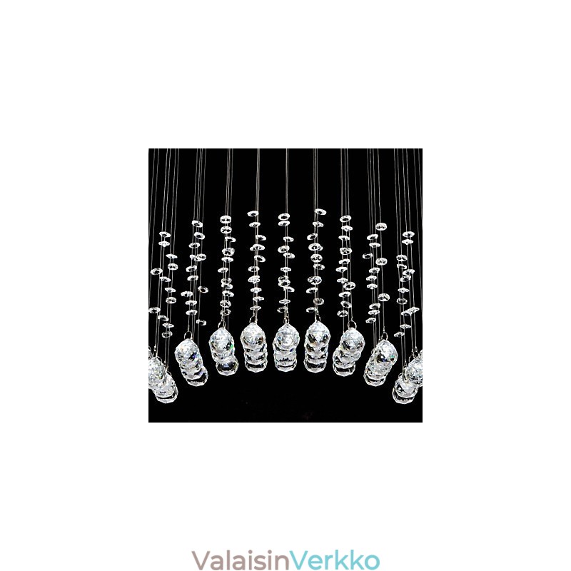 Perinteinen klassinen Crystal Crystal Crystal Metal Uppoteline