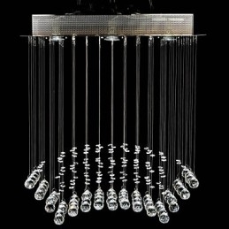 Perinteinen klassinen Crystal Crystal Crystal Metal Uppoteline