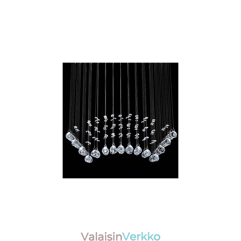 Perinteinen klassinen Crystal Crystal Crystal Metal Uppoteline