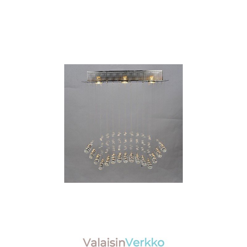 Perinteinen klassinen Crystal Crystal Crystal Metal Uppoteline