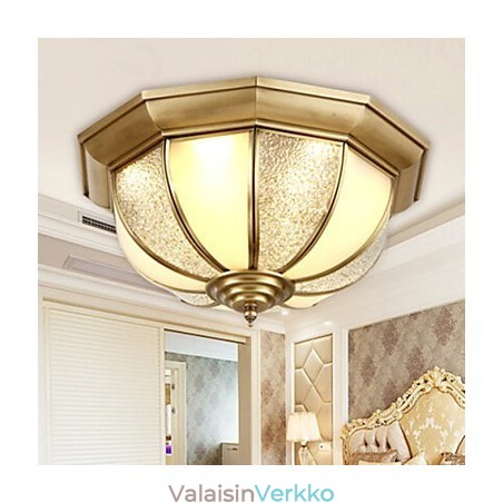 Flush Mount Crystal Modern Contemporary Perinteinen Classic Metal Flush Mount Crystal Modern Contemporary Perinteinen Classic Metal