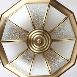 Flush Mount Crystal Modern Contemporary Perinteinen Classic Metal