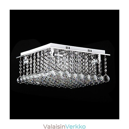 Moderni nykyaikainen kristalli galvanoitu metalli uppoteline