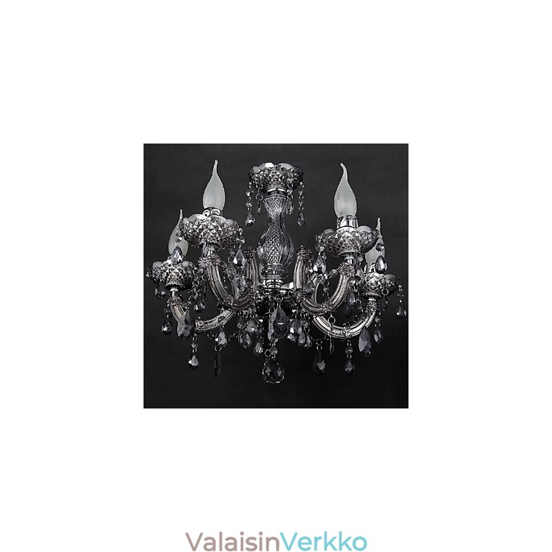 Moderni nykyaikainen Crystal Metal Flush Mount