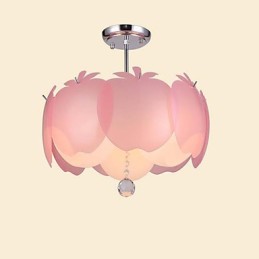 Moderni Contemporary Crystal Muut Metal Flush Mount