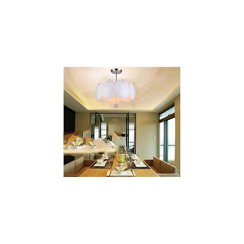 Moderni Contemporary Crystal Muut Metal Flush Mount