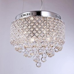 Moderni nykyaikainen Crystal Chrome -tasoteline