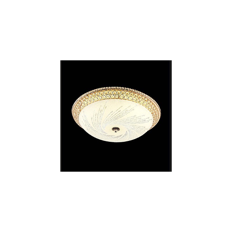 Moderni Luxury Crystal Light Absorb Dome Light SMD kaksivärinen halkaisija 50cm