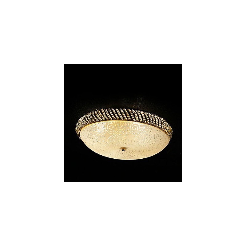 Ylellinen kattovalaisin 4 kultaisella valolla