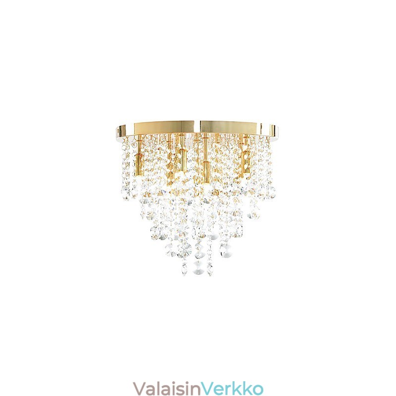 Moderni kristalli puolitaskuteline 9 valolla (G9-polttimo)