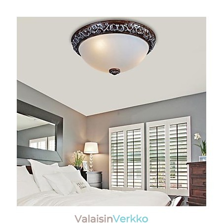 Uppoasennus Kevyt lasihartsi hopeakaiverrus eurooppalainen klassikko