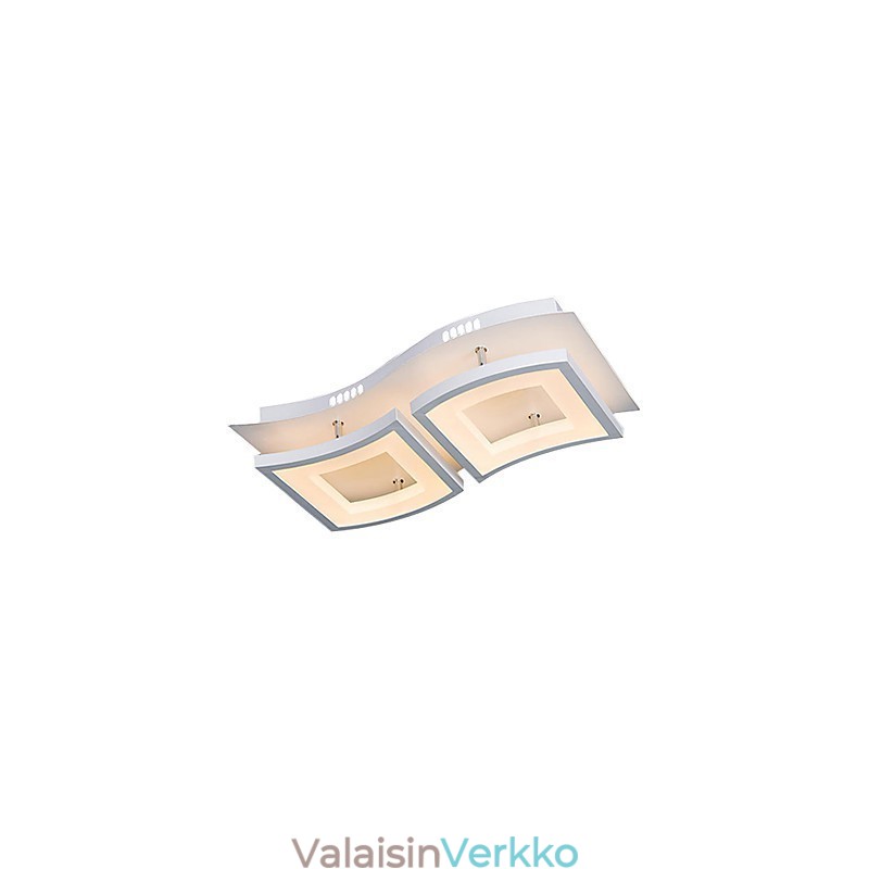 Moderni neliön kattokruunu
