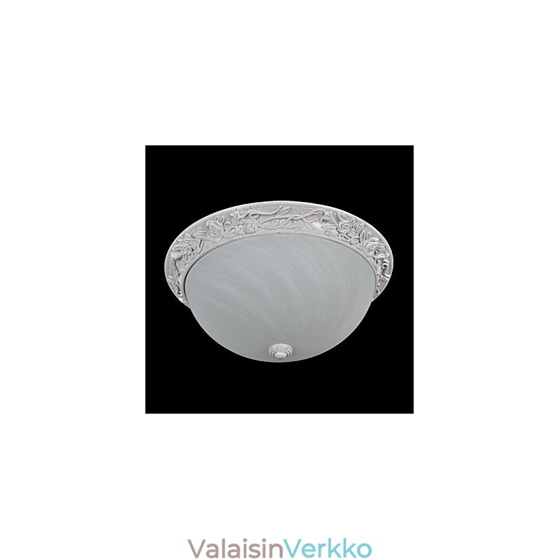 Valkoinen uppoasennettu kevyt lasihartsiveisto eurooppalainen klassikko