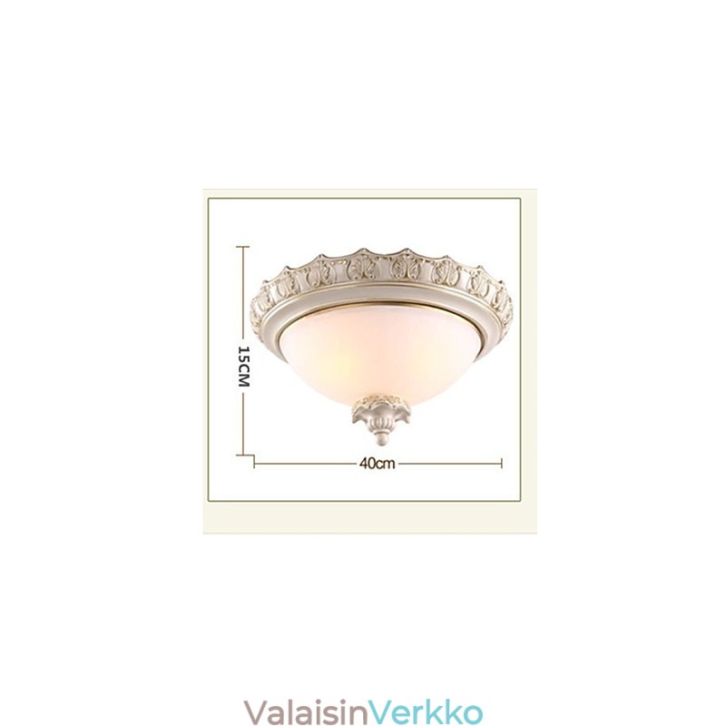 Flush Mount Crystal perinteinen klassinen hartsi