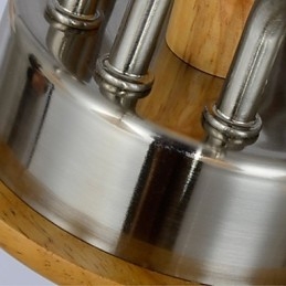 Vintage Mini Style Painting Wood Bamboo Upload Mount