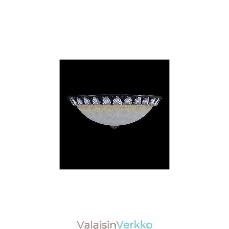 Uppoasennus Vaaleakuvioinen lasihartsi hopeakaiverrus eurooppalainen klassikko