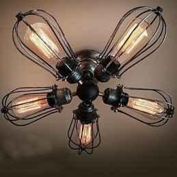 Vintage mini-tyylinen maalaus metalliin uppoteline