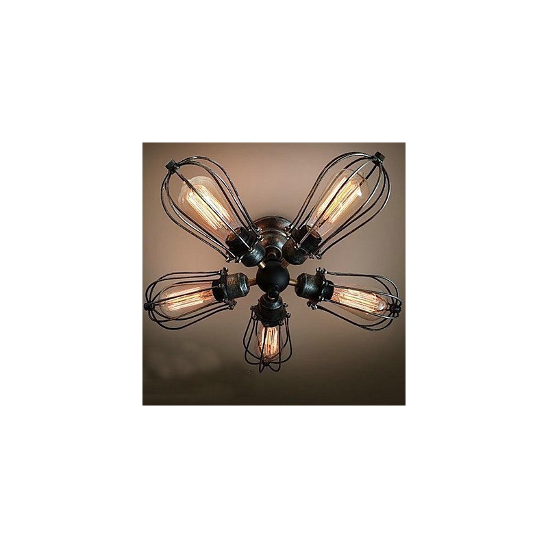 Vintage mini-tyylinen maalaus metalliin uppoteline