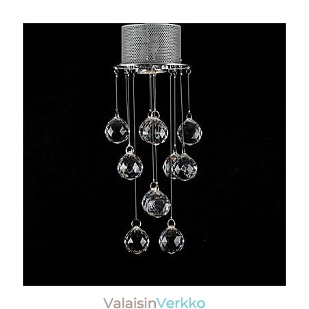 Moderni Crystal Flush Mount -valo