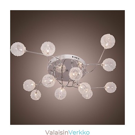 G4 12 light Iron-uppoasennusvalo alumiinivarjostimilla G4 12 light Iron-uppoasennusvalo alumiinivarjostimilla
