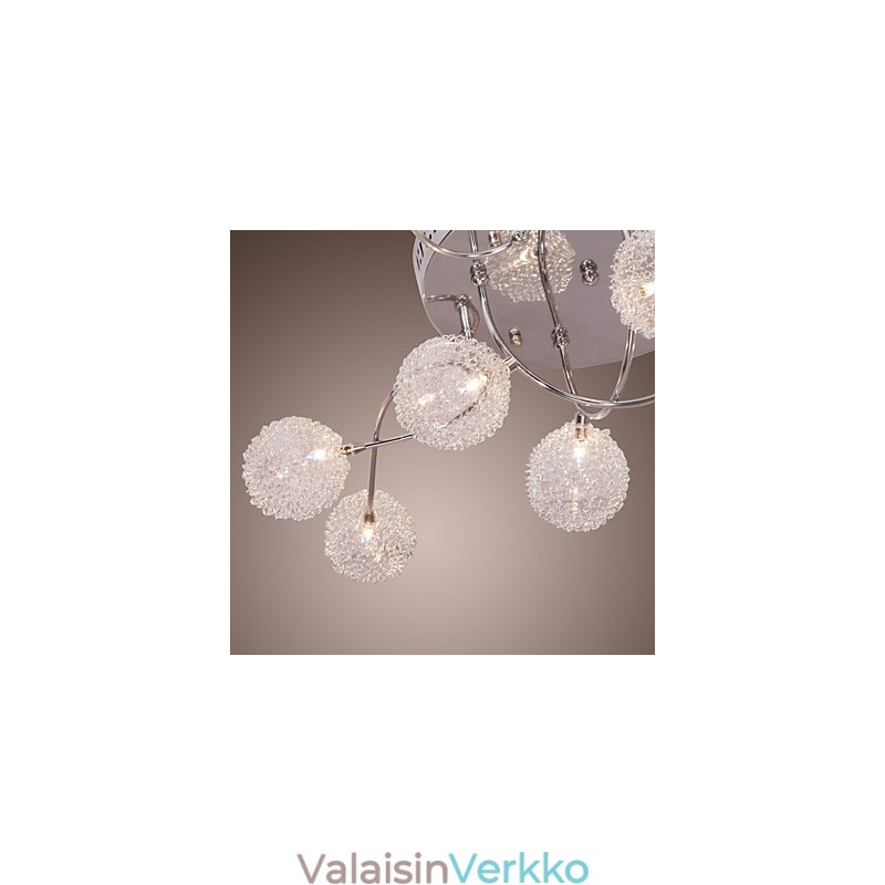 G4 12 light Iron-uppoasennusvalo alumiinivarjostimilla