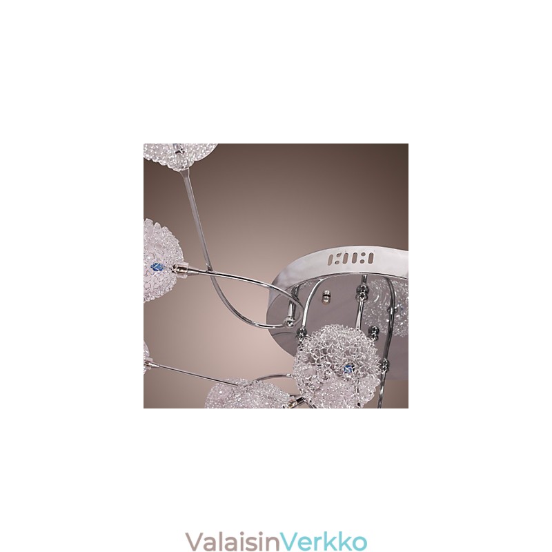 G4 12 light Iron-uppoasennusvalo alumiinivarjostimilla