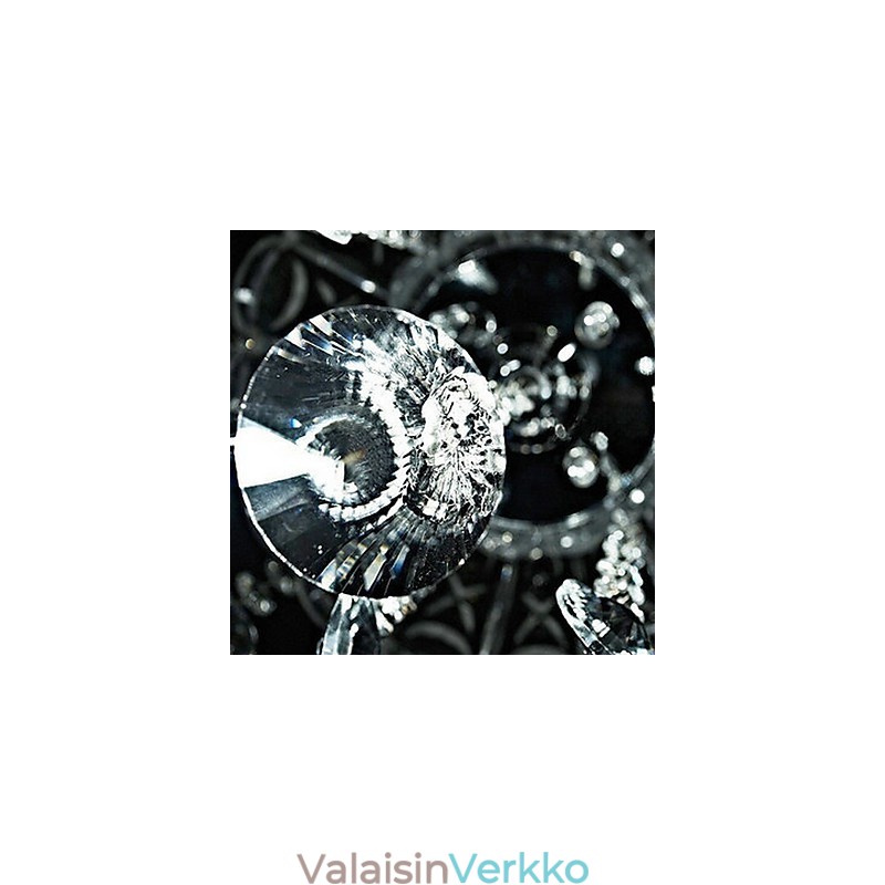 Crystal Semi Flush Mount 3 valolla