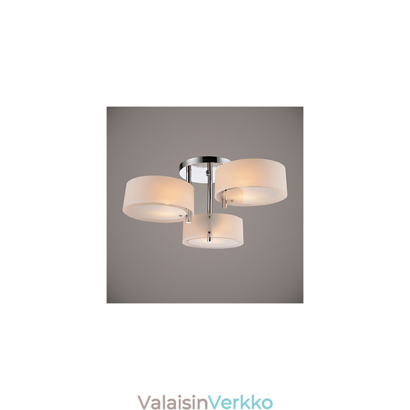 Uppoasennus moderni nykyaikainen 3 valoa kattoon kevytmetalli