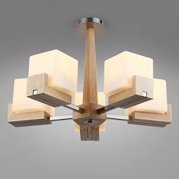 Flush Mount Mini Style moderni nykyaikainen bambu