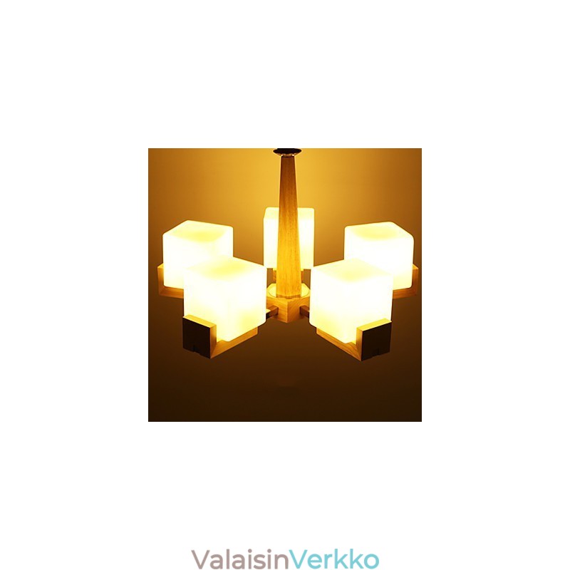 Flush Mount Mini Style moderni nykyaikainen bambu