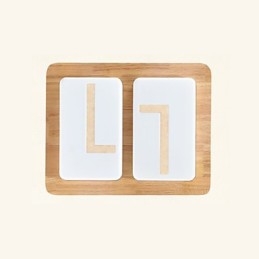 Uppoasennus mini-tyylinen moderni nykyaikainen puu