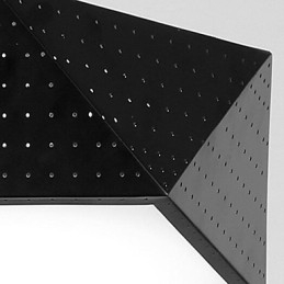 Moderni nykyaikainen metallitaskuteline