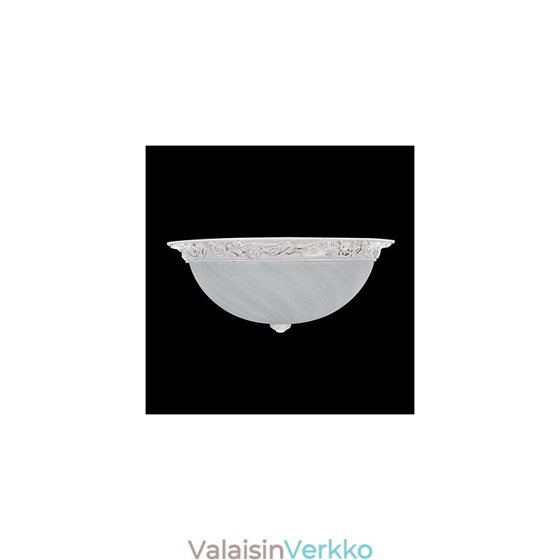 Valkoinen uppoasennettu kevyt lasihartsiveisto eurooppalainen klassikko