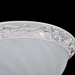 Valkoinen uppoasennettu kevyt lasihartsiveisto eurooppalainen klassikko