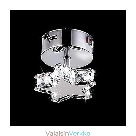 Moderni nykyaikainen Crystal Metal Flush Mount Moderni nykyaikainen Crystal Metal Flush Mount