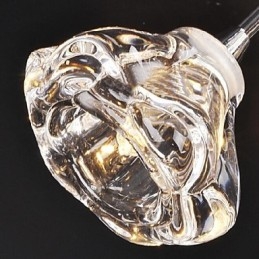 Moderni nykyaikainen Rustic Lodge kromimetallinen upotusteline