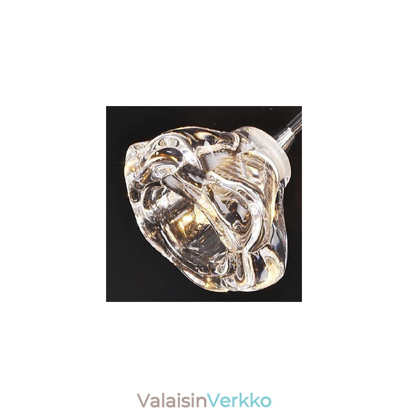 Moderni nykyaikainen Rustic Lodge kromimetallinen upotusteline