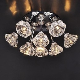 Moderni nykyaikainen Rustic Lodge kromimetallinen upotusteline