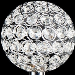 Moderni nykyaikainen Crystal Chrome -tasoitusteline