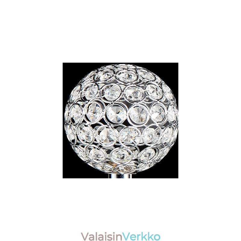 Moderni nykyaikainen Crystal Chrome -tasoitusteline
