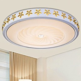 Moderni Contemporary Crystal Muut Metal Flush Mount
