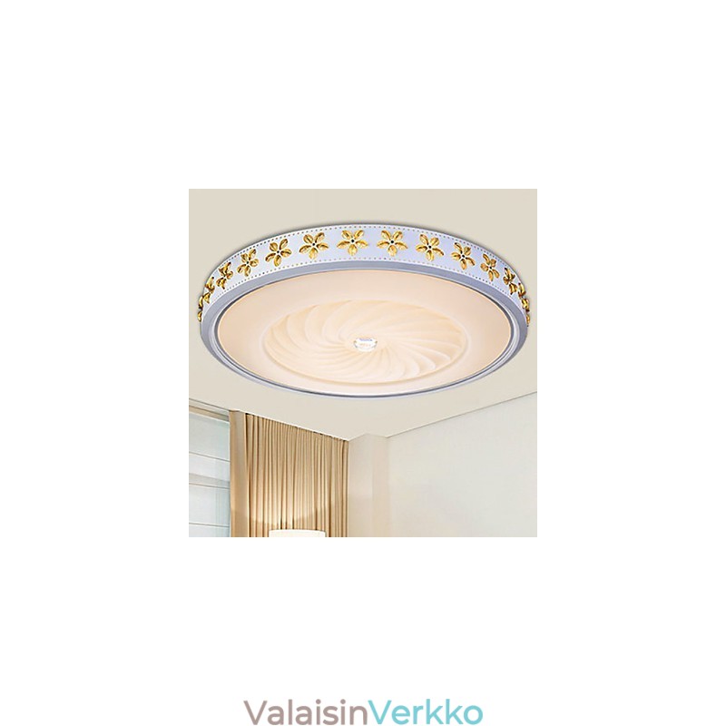 Moderni Contemporary Crystal Muut Metal Flush Mount