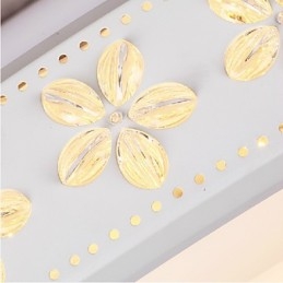 Moderni Contemporary Crystal Muut Metal Flush Mount