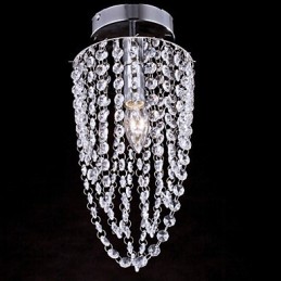 Flush Mount Crystal Modern Contemporary Outdoors Metal