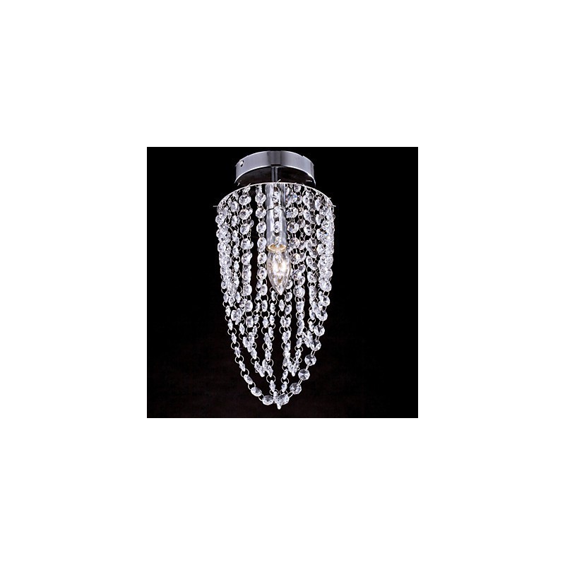 Flush Mount Crystal Modern Contemporary Outdoors Metal