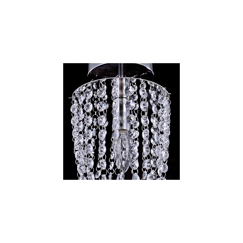 Flush Mount Crystal Modern Contemporary Outdoors Metal